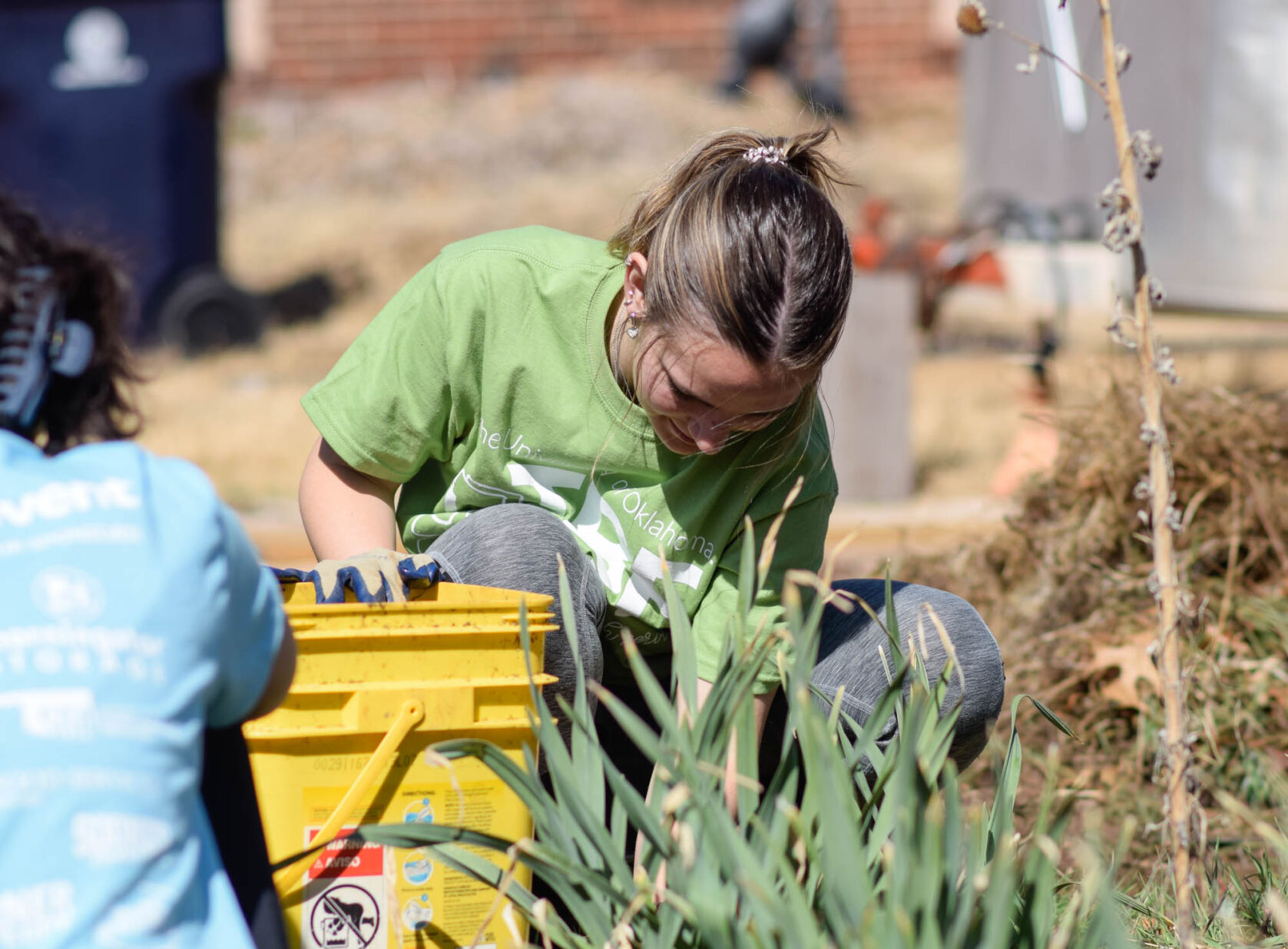 Gardening during The Big Event